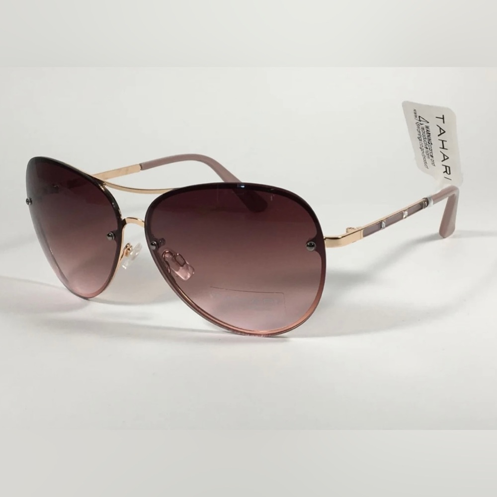 TAHARI AVIATOR PILOT SUNGLASSES l
